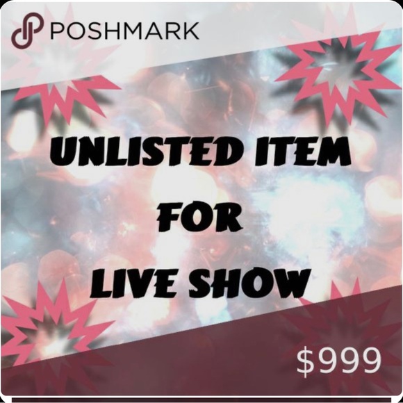 Unlisted items for life show - Picture 1 of 1